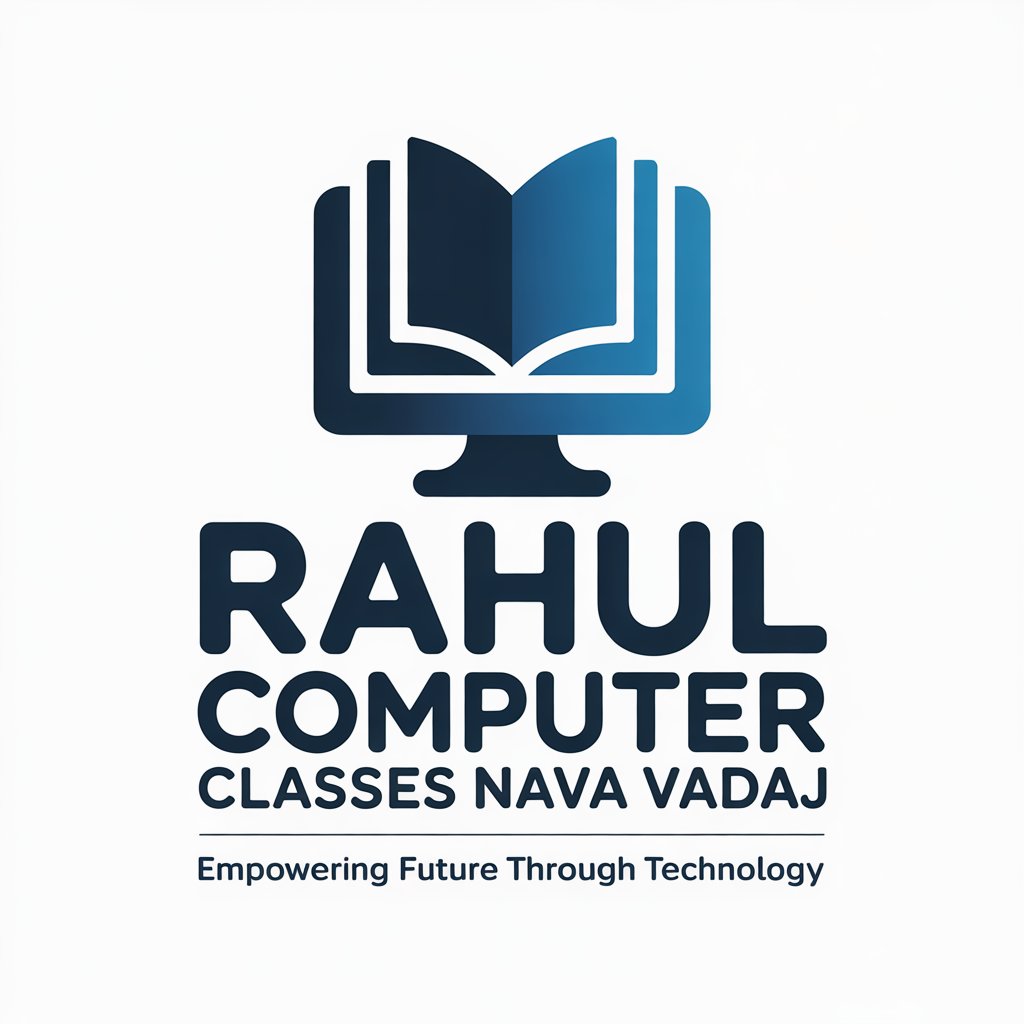 Rahul Computer Classes Nava Vadaj Logo